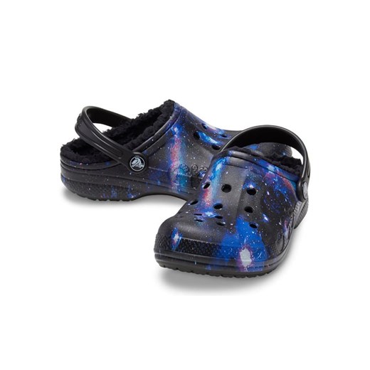 Crocs Chodaki "Baya" w kolorze czarno-niebiesko-fioletowym Crocs 30/31 promocyjna cena Limango Polska