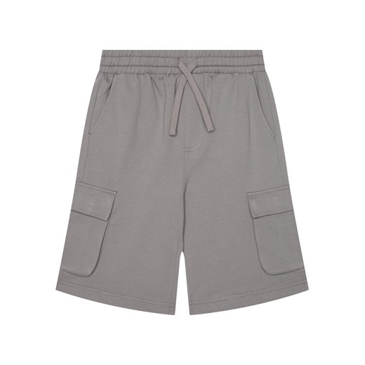 United Colors Of Benetton Szorty sportowe 39DJC902N Szary Regular Fit ze sklepu MODIVO w kategorii Spodenki chłopięce - zdjęcie 184103307