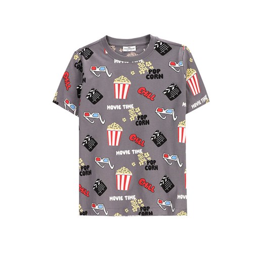 Coccodrillo T-Shirt WC5143213VBB Szary Regular Fit ze sklepu MODIVO w kategorii T-shirty chłopięce - zdjęcie 184103399