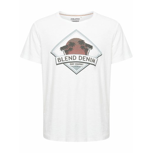 Blend T-Shirt 20715306 Biały Regular Fit ze sklepu MODIVO w kategorii T-shirty męskie - zdjęcie 184103448