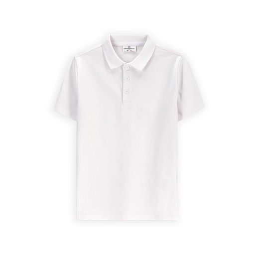 Coccodrillo Polo WC5143601VBB Biały Regular Fit ze sklepu MODIVO w kategorii T-shirty chłopięce - zdjęcie 184103498