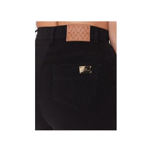Elisabetta Franchi Jeansy PJ-89S-31E2-V250 Czarny Flare Fit Elisabetta Franchi 26 MODIVO