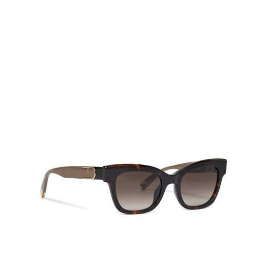 Furla Okulary przeciwsłoneczne WD00118 BX1892 3586S Brązowy ze sklepu MODIVO w kategorii Okulary przeciwsłoneczne damskie - zdjęcie 184105447