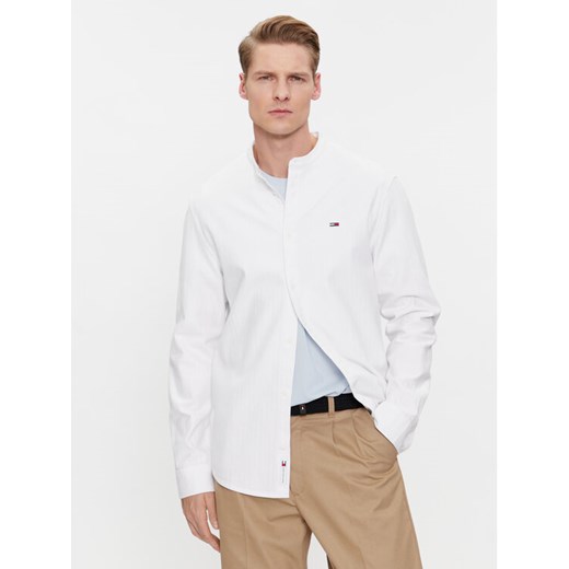 Tommy Jeans Koszula Mao DM0DM18332 Biały Regular Fit Tommy Jeans XL MODIVO