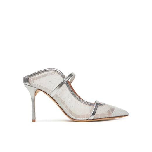 MALONE SOULIERS Szpilki Maureen 85-263 Srebrny ze sklepu MODIVO w kategorii Klapki damskie - zdjęcie 184105529