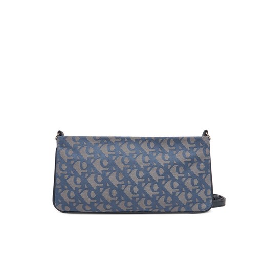 Calvin Klein Jeans Torebka Ckj Monogram Mini Bag LV04K3183G Niebieski ze sklepu MODIVO w kategorii Listonoszki - zdjęcie 184105546