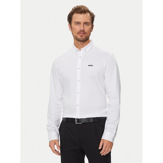 Boss Koszula B_Motion 50523317 Biały Regular Fit ze sklepu MODIVO w kategorii Koszule męskie - zdjęcie 184105547
