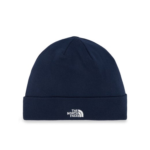 The North Face Czapka Norm Shallow Beanie NF0A5FVZ8K21 Granatowy ze sklepu MODIVO w kategorii Czapki zimowe męskie - zdjęcie 184105595