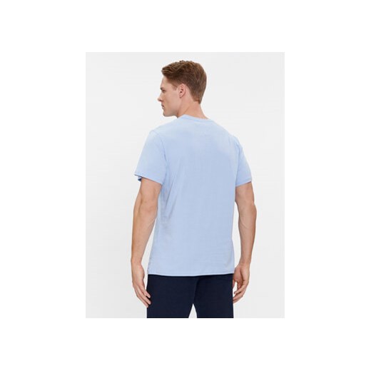 Tommy Jeans T-Shirt Essential Flag DM0DM18263 Błękitny Slim Fit Tommy Jeans XXXL MODIVO