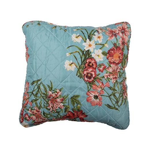 Clayre &amp; Eef Poszewka w kolorze miętowo-jasnoróżowym na poduszkę - 50 x 50 cm ze sklepu Limango Polska w kategorii Poduszki dekoracyjne - zdjęcie 184107647