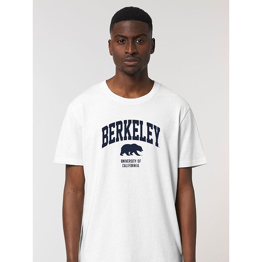 American Universities Koszulka &quot;Berkeley University of California&quot; w kolorze białym ze sklepu Limango Polska w kategorii T-shirty męskie - zdjęcie 184107656