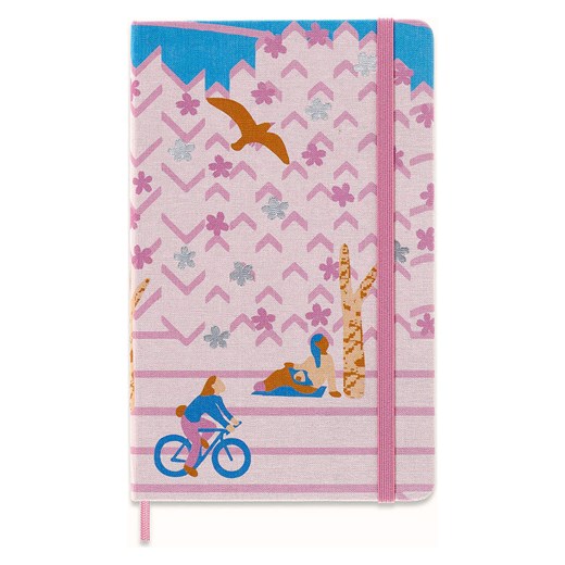 Moleskine Notatnik &quot;Sakura&quot; w kolorze jasnoróżowym - 13 x 21 cm ze sklepu Limango Polska w kategorii Akcesoria biurowe - zdjęcie 184107709