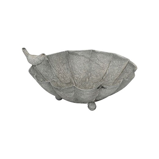 POSIWIO Poidełko w kolorze szarym dla ptaków - 26 x 12,5 x 24 cm ze sklepu Limango Polska w kategorii Dekoracje i akcesoria ogrodowe - zdjęcie 184107749