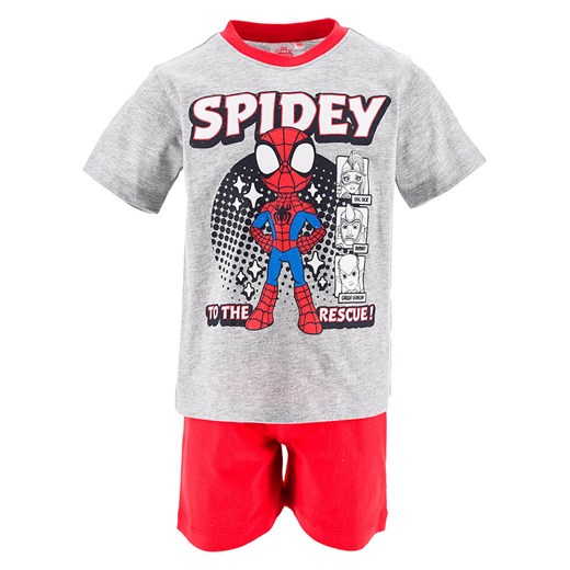 Spidey and his amazing friends Piżama &quot;Spidey i super-kumple&quot; w kolorze czerwono-szarym ze sklepu Limango Polska w kategorii Piżamy dziecięce - zdjęcie 184107985