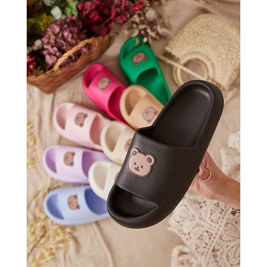 Royalfashion Damskie gumowe klapki Mabynn Royalfashion.pl 38/39 royalfashion.pl promocja