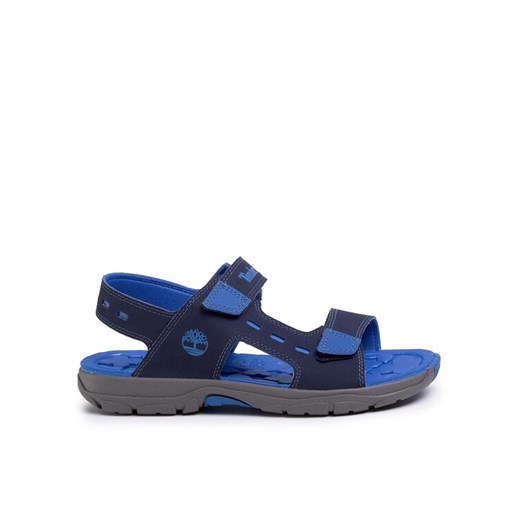 Sandały Timberland Moss Jump 2 Strap Sandal TB0A1YNS0191 Granatowy ze sklepu eobuwie.pl w kategorii Sandały dziecięce - zdjęcie 184109935