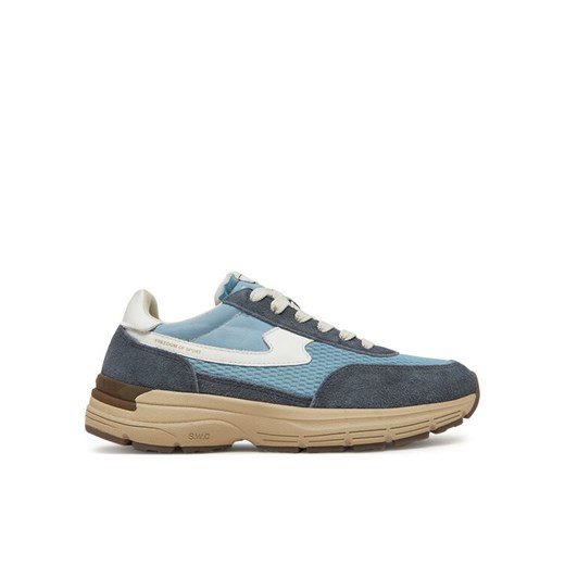 Sneakersy S.W.C Stepney Workers Club Osier S-Strike YP04211 Niebieski ze sklepu eobuwie.pl w kategorii Buty sportowe męskie - zdjęcie 184109977