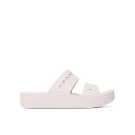 Klapki Crocs BAYA PLATFORM SANDAL 208188-6PI Różowy ze sklepu eobuwie.pl w kategorii Klapki damskie - zdjęcie 184109988