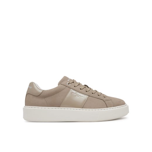 Sneakersy KARL LAGERFELD KL52218 Beżowy ze sklepu eobuwie.pl w kategorii Buty sportowe męskie - zdjęcie 184110109