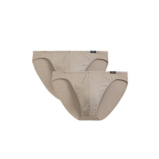 Atlantic 2-pack slipy męskie mini 2BMP-014-Beżowy, Kolor beżowy, Rozmiar M, ATLANTIC ze sklepu Intymna w kategorii Majtki męskie - zdjęcie 184111727