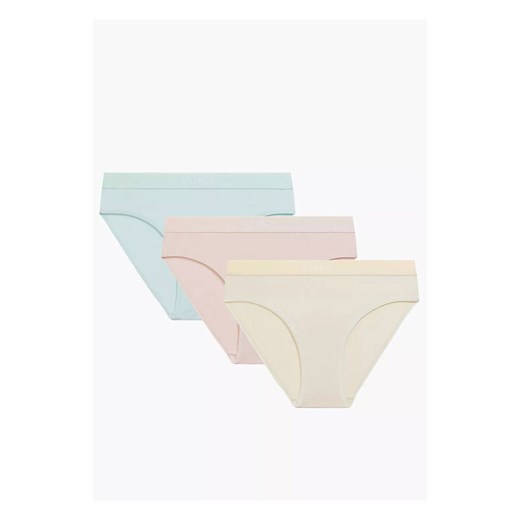 Atlantic 3-pack figi damskie solid sport 3CLP-012-BEZ/WAN/NIEJ, Kolor multicolour, Rozmiar S, ATLANTIC ze sklepu Intymna w kategorii Majtki damskie - zdjęcie 184111886