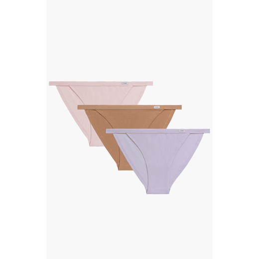 3-pack figi damskie tanga 3LP-216 ROZJ/BEZ/LAW, Kolor multicolour, Rozmiar XL, XL Intymna
