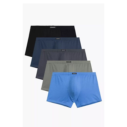 Atlantic 5-pack bokserki męskie NIEJ/GRF/CZA/KHAJ/IND 5SMH-002, Kolor multicolour, Rozmiar M, ATLANTIC ze sklepu Intymna w kategorii Majtki męskie - zdjęcie 184112049
