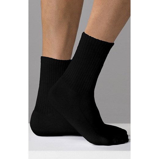 Skarpety unisex czarne MC-007, Kolor czarny, Rozmiar 36-38, ATLANTIC ze sklepu Intymna w kategorii Skarpetki męskie - zdjęcie 184112285