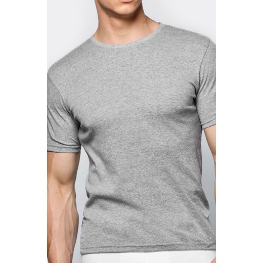 Podkoszulek męski BMV-048, Kolor szary melanż, Rozmiar S, ATLANTIC ze sklepu Intymna w kategorii T-shirty męskie - zdjęcie 184112587