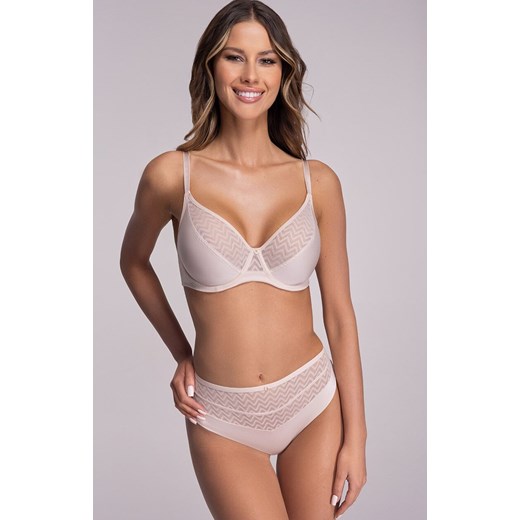 Ava biustonosz miekki soft bralette beżowy 2103, Kolor beżowy, Rozmiar 100B, Ava ze sklepu Intymna w kategorii Biustonosze - zdjęcie 184112666