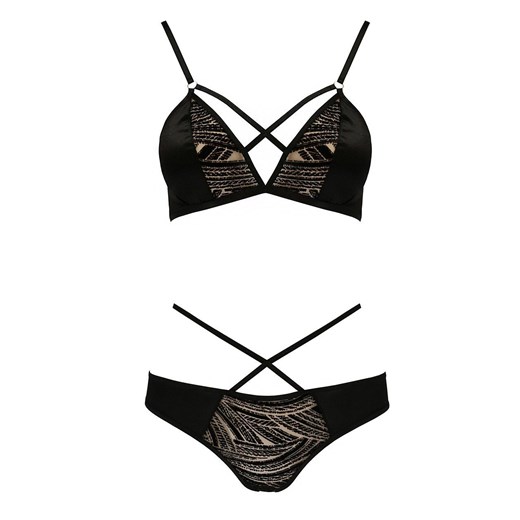 LARA komplet bikini, Kolor czarny, Rozmiar L/XL, Casmir ze sklepu Intymna w kategorii Komplety bielizny damskiej - zdjęcie 184115678