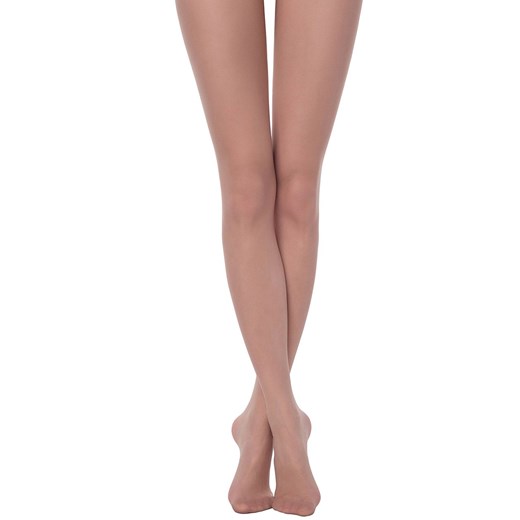 Dress code 15 rajstopy z efektem dotyk jedwabiu, Kolor brązowy, Rozmiar 2, Conte ze sklepu Intymna w kategorii Rajstopy - zdjęcie 184115999