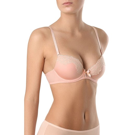 Fleur TB1051 biustonosz push-up, Kolor jasny róż, Rozmiar 75D, Conte ze sklepu Intymna w kategorii Biustonosze - zdjęcie 184116055
