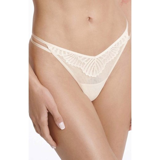 Esotiq koronkowe stringi damskie Inspire 41036-02X, Kolor ecru, Rozmiar S, Esotiq ze sklepu Intymna w kategorii Majtki damskie - zdjęcie 184120929