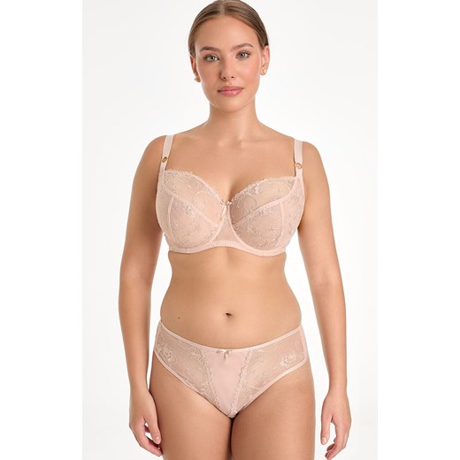 Biustonosz miękki soft cappuccino Kira B171, Kolor cappuccino, Rozmiar 65H, Ewa Bien ze sklepu Intymna w kategorii Biustonosze - zdjęcie 184122107