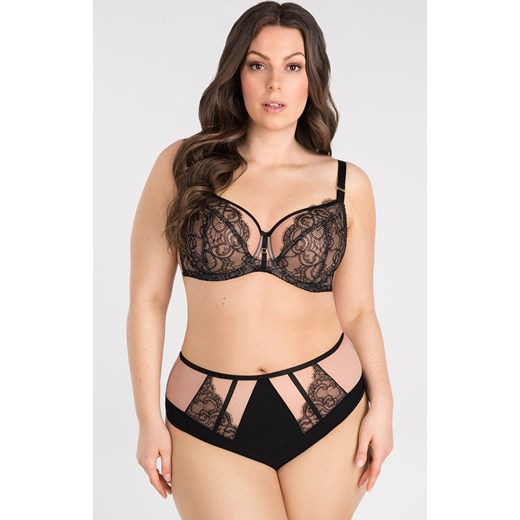 Figi damskie czarne K835 Black To Black, Kolor czarny, Rozmiar 2XL, Gorsenia ze sklepu Intymna w kategorii Majtki damskie - zdjęcie 184125448