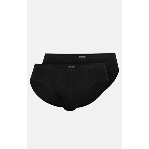 2-pack Bawełniane slipy męskie czarne Classic 1440-K122, Kolor czarny, Rozmiar 3XL, Henderson ze sklepu Intymna w kategorii Majtki męskie - zdjęcie 184127178