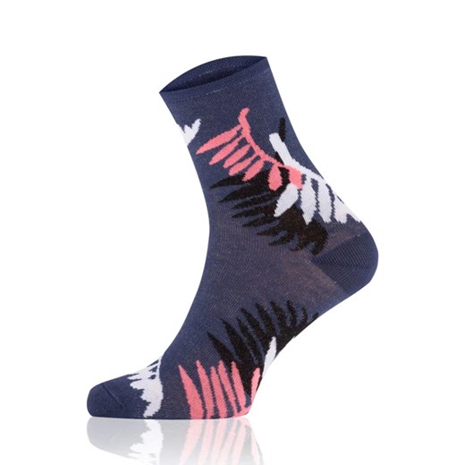 Italian fashion Skarpetki długie S144D Aloe, Kolor granatowo-różowy, Rozmiar 35-38, Gee One ze sklepu Intymna w kategorii Skarpetki damskie - zdjęcie 184127396