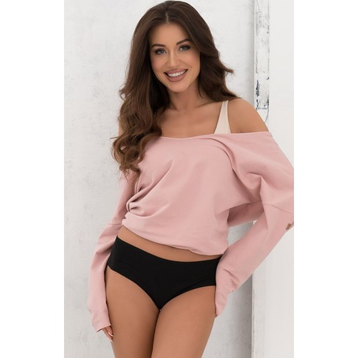 Figi bokserki damskie czarne Fitness, Kolor czarny, Rozmiar S, Italian Fashion ze sklepu Intymna w kategorii Majtki damskie - zdjęcie 184128248