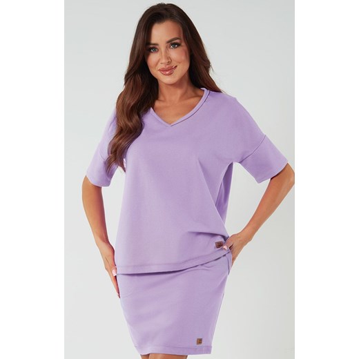 Spódnica damska mini liliowa Stella, Kolor liliowy, Rozmiar S, Italian Fashion ze sklepu Intymna w kategorii Spódnice - zdjęcie 184129805