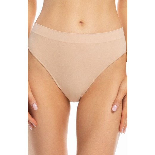 Beżowe bikini figi damskie Bamboo, Kolor beżowy, Rozmiar 2XL, Julimex ze sklepu Intymna w kategorii Majtki damskie - zdjęcie 184130577