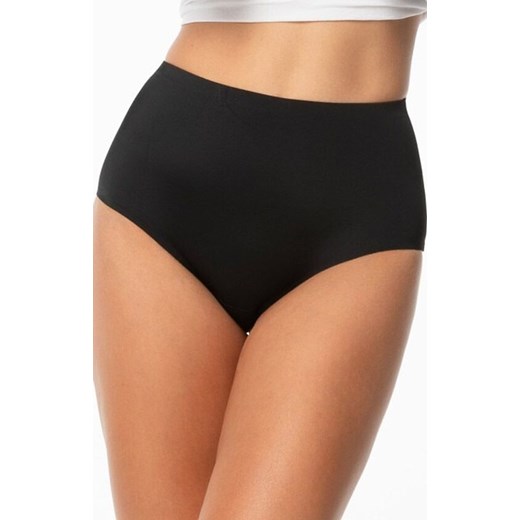 Figi damskie wysokie Amber Brasil Maxi, Kolor czarny, Rozmiar 2XL, Julimex ze sklepu Intymna w kategorii Majtki damskie - zdjęcie 184130707