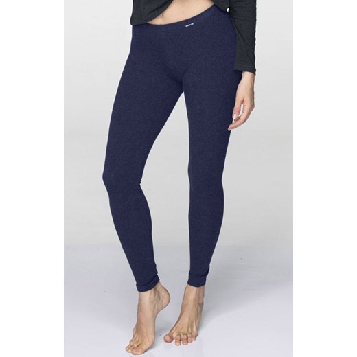 Key legginsy Hot Touch z wąską gumką w pasie granatowe LXL 729 1 GR, Kolor granatowy, Rozmiar L, Key ze sklepu Intymna w kategorii Spodnie damskie - zdjęcie 184131496