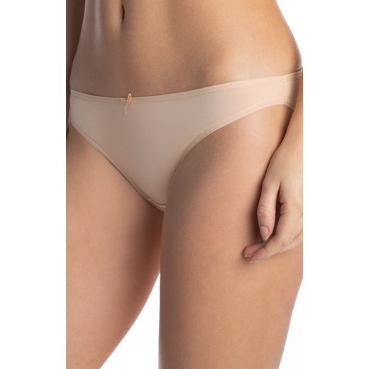 3-pack figi damskie mini bikini L-400MB-06, Kolor beżowy, Rozmiar L, LAMA ze sklepu Intymna w kategorii Majtki damskie - zdjęcie 184132626