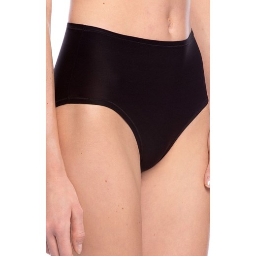 Figi damskie z wysokim stanem czarne L-FIT6000MD-02, Kolor czarny, Rozmiar L/XL/2XL, LAMA ze sklepu Intymna w kategorii Majtki damskie - zdjęcie 184132656