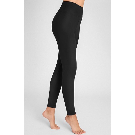 Marilyn Legginsy damskie klasyczne z szerokim pasem 853 Active, Kolor czarny, Rozmiar S, Marilyn ze sklepu Intymna w kategorii Spodnie damskie - zdjęcie 184135126
