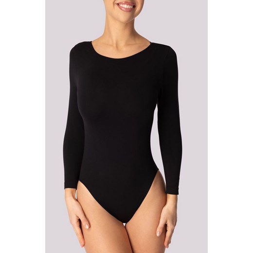 Mona body damskie z długim rękawem czarne Longsleeve Base, Kolor czarny, Rozmiar L/XL, Mona ze sklepu Intymna w kategorii Bluzki damskie - zdjęcie 184139295