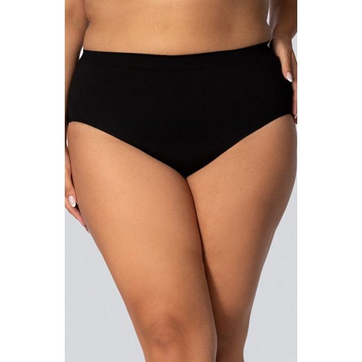 Wyszczuplające majtki ze średnim stanem czarne Smoothwear, Kolor czarny (onyx), Rozmiar 6/7, Mona Queen Size ze sklepu Intymna w kategorii Bielizna wyszczuplająca - zdjęcie 184139318