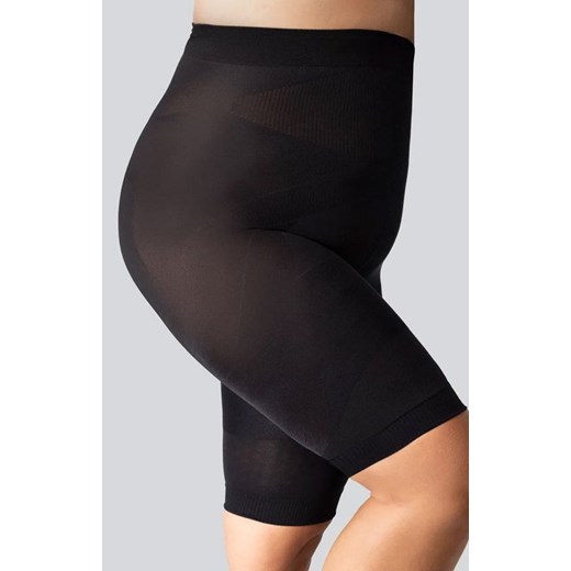 Szorty wyszczuplające z wysokim stanem czarne Smoothwear, Kolor czarny (onyx), Rozmiar 5/6, Mona Queen Size ze sklepu Intymna w kategorii Bielizna wyszczuplająca - zdjęcie 184139555