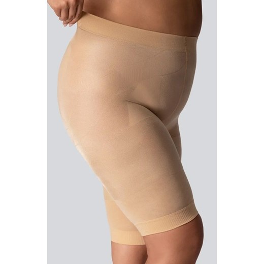 Szorty wyszczuplające ze średnim stanem jasnobeżowe Smoothwear, Kolor jasny beż (champagne pearl), Rozmiar 6/7, Mona Queen Size ze sklepu Intymna w kategorii Bielizna wyszczuplająca - zdjęcie 184139558